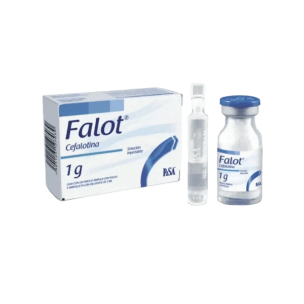 Solución Inyectable Falot Frasco Ampolla 1 g/5 ml